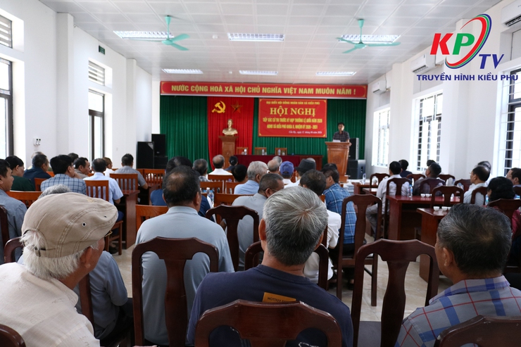 Tổ đại biểu số 3 HĐND xã Kiều Phú khoá II tiếp xúc cử tri trước kỳ họp giữa năm 2026- Ảnh 2.