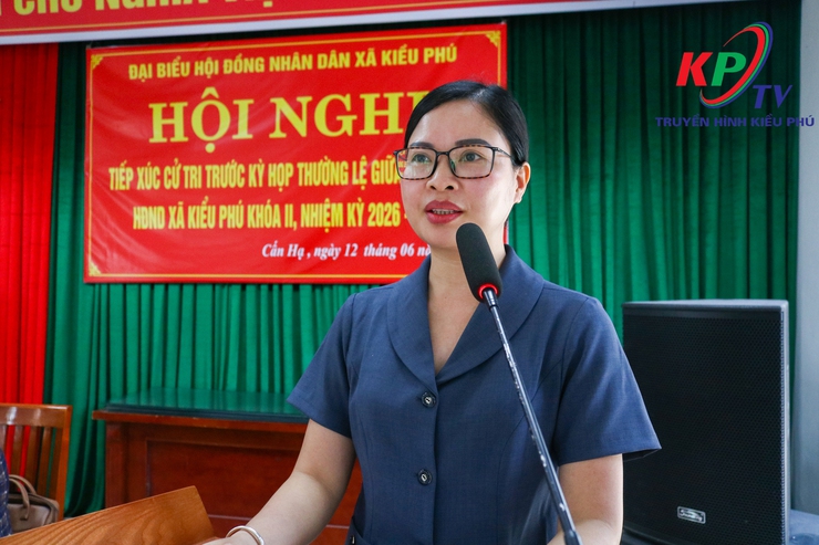 Tổ đại biểu số 3 HĐND xã Kiều Phú khoá II tiếp xúc cử tri trước kỳ họp giữa năm 2026- Ảnh 4.