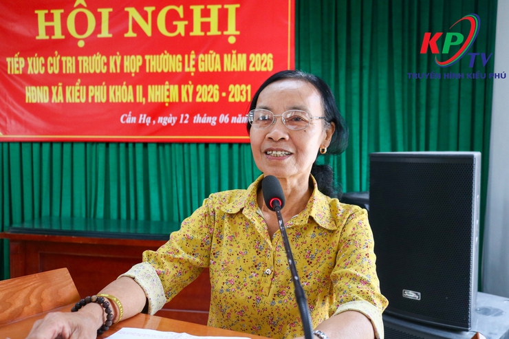 Tổ đại biểu số 3 HĐND xã Kiều Phú khoá II tiếp xúc cử tri trước kỳ họp giữa năm 2026- Ảnh 7.