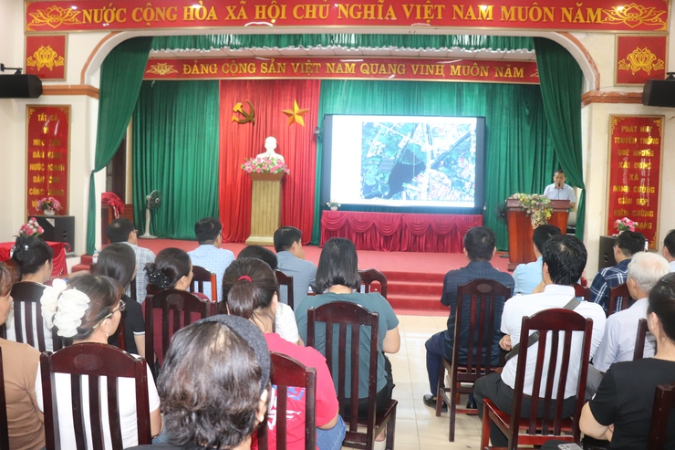 Xã Phú Xuyên tuyên truyền, phổ biến chính sách bồi thường, hỗ trợ tái định cư thực hiện Dự án trục không gian Quốc lộ 1A- Ảnh 2.