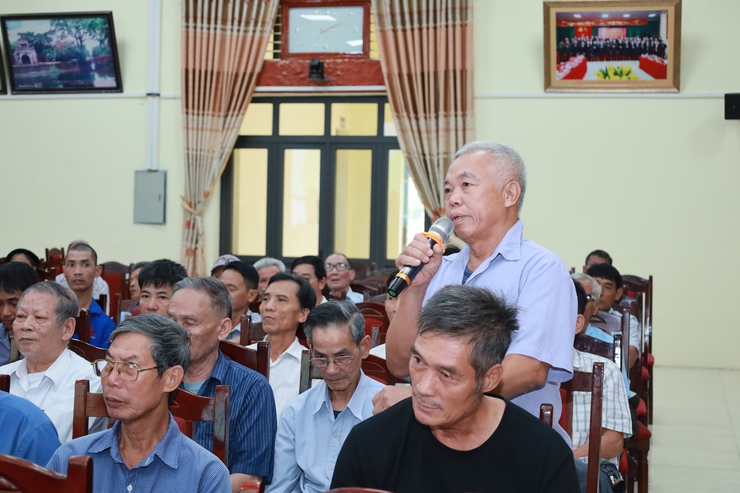 Xã Minh Châu tổ chức tiếp xúc cử tri trước kỳ họp thứ Ba – HĐND xã khóa XXII, nhiệm kỳ 2026 – 2031.- Ảnh 8.