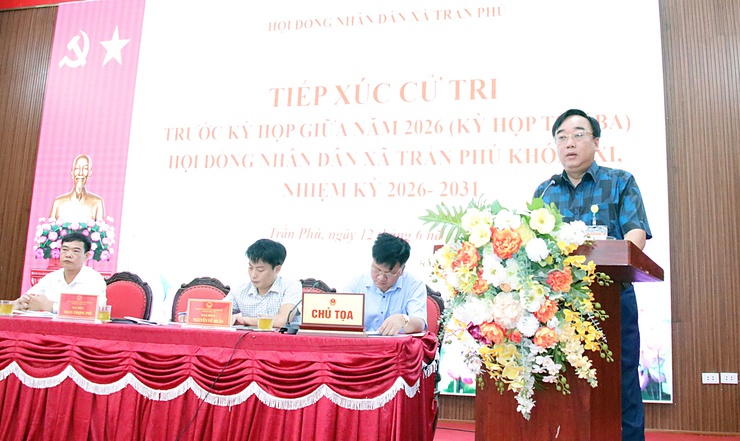 Đại biểu HĐND xã Trần Phú, đơn vị bầu cử số 4: tổng hợp, tiếp thu, làm rõ ý kiến cử tri thôn Quyết Tiến, Đông Viên, Mỹ Thượng và Mỹ Hạ- Ảnh 5.