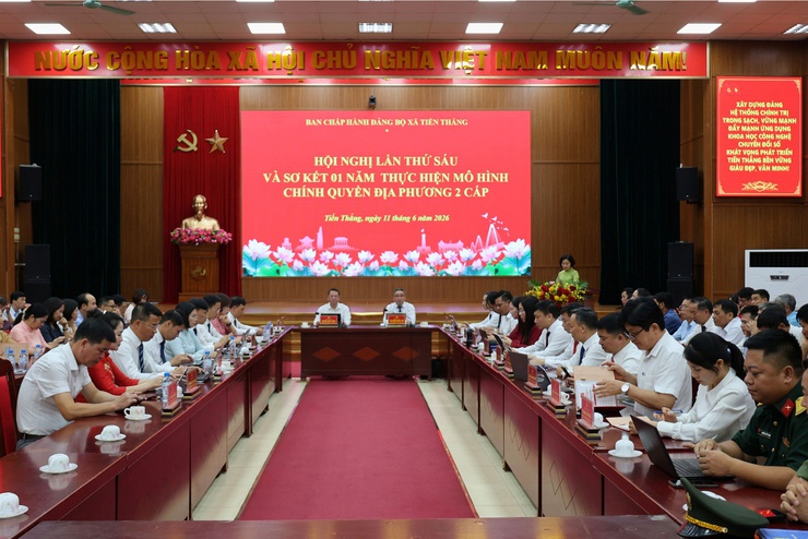 Xã Tiến Thắng: Gần dân, sát dân giải quyết kịp thời những vướng mắc ngay từ cơ sở- Ảnh 1.