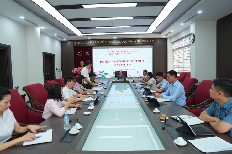 Thường trực Hội đồng nhân dân xã Gia Lâm tổ chức phiên họp thường kỳ lần thứ tư- Ảnh 1.