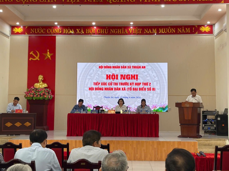 8/8 Tổ đại biểu HĐND xã Thuận An khóa II, nhiệm kỳ 2026-2031 hoàn thành tiếp xúc cử tri trước kỳ họp thứ Hai- Ảnh 11.