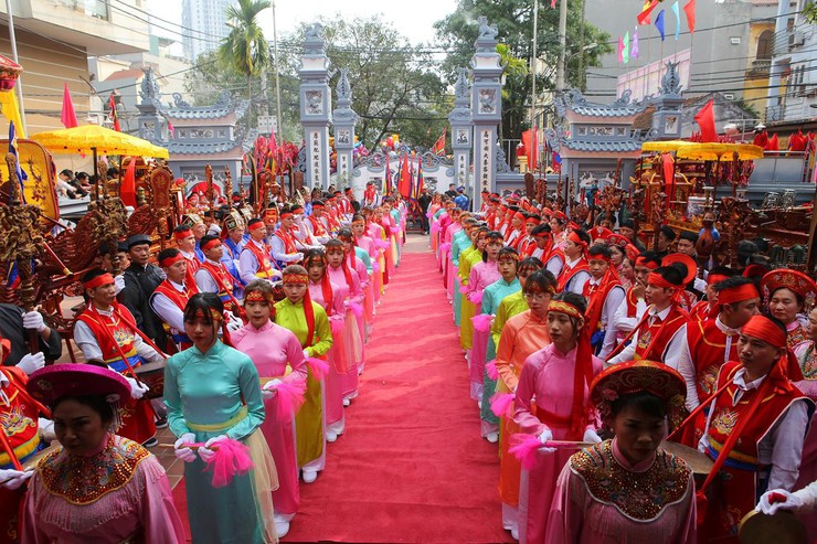 Lễ hội đình Phú Đô – Nơi hồn thiêng làng cổ hòa cùng nhịp sống hiện đại- Ảnh 1.
