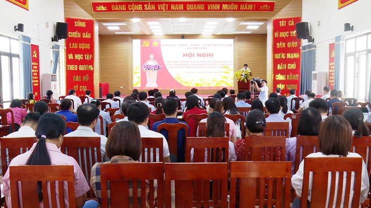 ỨNG HÒA TỔ CHỨC TẬP HUẤN SỬ DỤNG HỆ THỐNG QUẢN TRỊ THỰC THI NHIỆM VỤ VÀ ĐÁNH GIÁ CÁN BỘ GẮN VỚI ĐO LƯỜNG HIỆU SUẤT CÔNG VIỆC (OKR/KPI).- Ảnh 4.