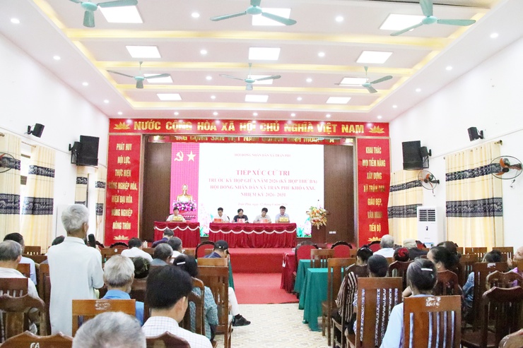 Đại biểu HĐND xã Trần Phú, đơn vị bầu cử số 4: tổng hợp, tiếp thu, làm rõ ý kiến cử tri thôn Quyết Tiến, Đông Viên, Mỹ Thượng và Mỹ Hạ- Ảnh 3.