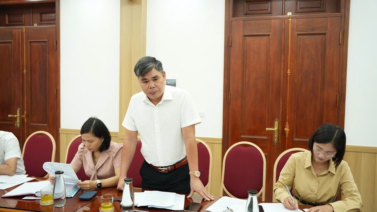 Xã Dương Hoà họp BCĐ thực hiện sắp xếp, tổ chức lại thôn trên địa bàn - Ảnh 3.