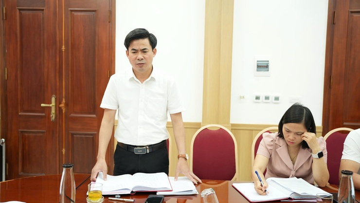 Xã Dương Hoà họp BCĐ thực hiện sắp xếp, tổ chức lại thôn trên địa bàn - Ảnh 4.
