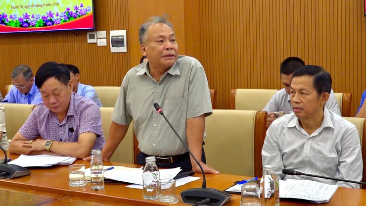 UBND xã Thanh Trì triển khai hướng dẫn lấy ý kiến nhân dân phục vụ xây dựng Đề án sắp xếp, sáp nhập thôn- Ảnh 3.