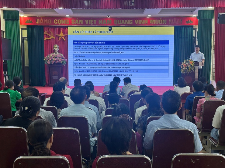 Phường Tây Mỗ triển khai thực hiện Phương án sắp xếp tổ dân phố trên địa bàn- Ảnh 3.