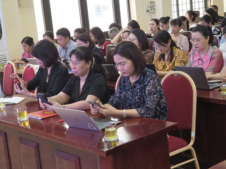 Hội nghị tập huấn, hướng dẫn sử dụng "Hệ thống quản trị thực thi nhiệm vụ và đánh giá cán bộ gắn với đo lường hiệu suất công việc (OKR/KPI)"- Ảnh 1.