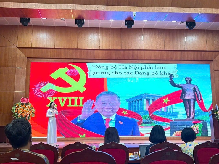 DÂN HÒA GHI DẤU ẤN TẠI HỘI THI BÁO CÁO VIÊN, TUYÊN TRUYỀN VIÊN GIỎI THÀNH PHỐ HÀ NỘI NĂM 2026- Ảnh 2.