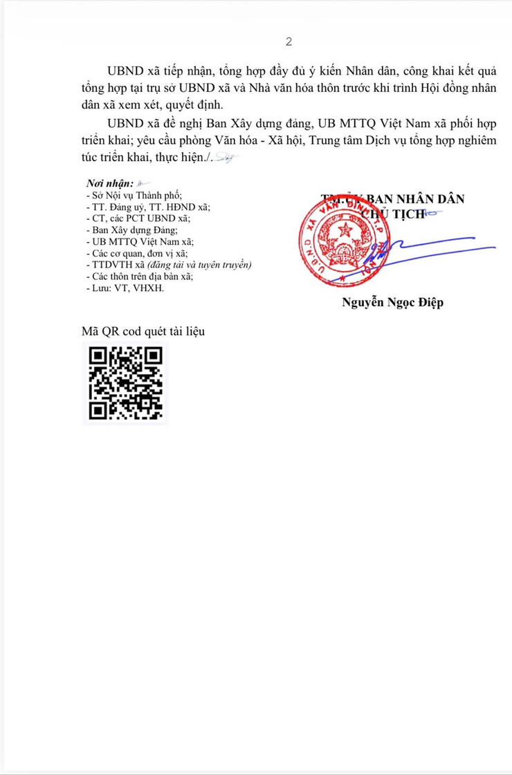 THÔNG BÁO
Về việc niêm yết công khai dự thảo phương án sắp xếp, tổ chức lại các thôn trên địa bàn xã Vân Đình- Ảnh 2.