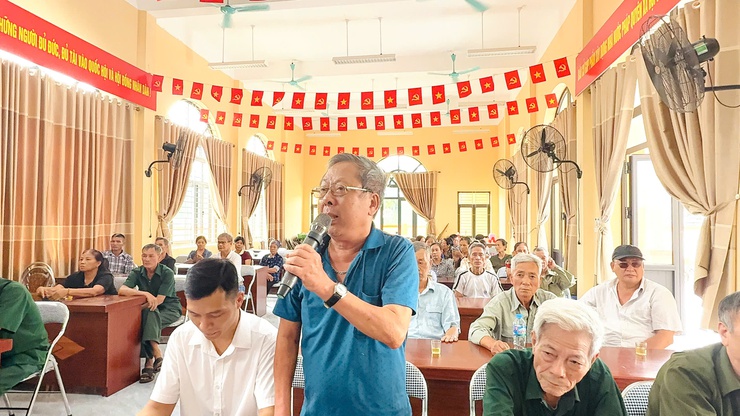 Thôn Vĩnh Thượng, Vĩnh Hạ : triển khai phương án, lấy ý kiến nhân dân sắp xếp lại thôn Vĩnh Thượng, Vĩnh Hạ- Ảnh 4.
