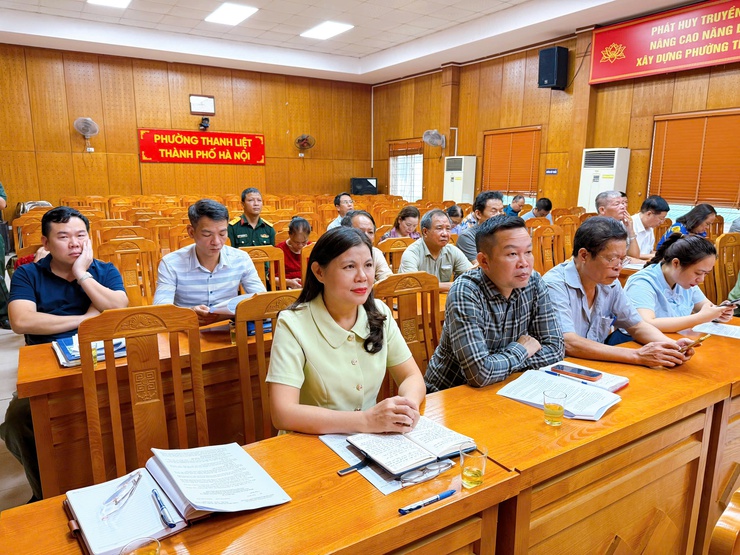 Phường Thanh Liệt: Hiệp đồng lực lượng, phương tiện thực hiện nhiệm vụ phòng thủ dân sự năm 2026- Ảnh 2.