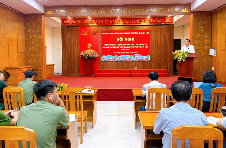 Phường Thanh Liệt: Hiệp đồng lực lượng, phương tiện thực hiện nhiệm vụ phòng thủ dân sự năm 2026- Ảnh 6.