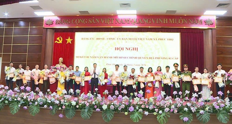 PHÚC THỌ – MỘT NĂM KHẲNG ĐỊNH HIỆU QUẢ MÔ HÌNH CHÍNH QUYỀN ĐỊA PHƯƠNG 02 CẤP- Ảnh 4.