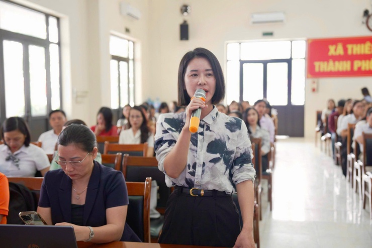 Hội nghị tập huấn phát triển hệ thống giáo dục - đào tạo trên địa bàn xã Thiên Lộc theo hướng chuẩn hóa và hội nhập quốc tế- Ảnh 18.