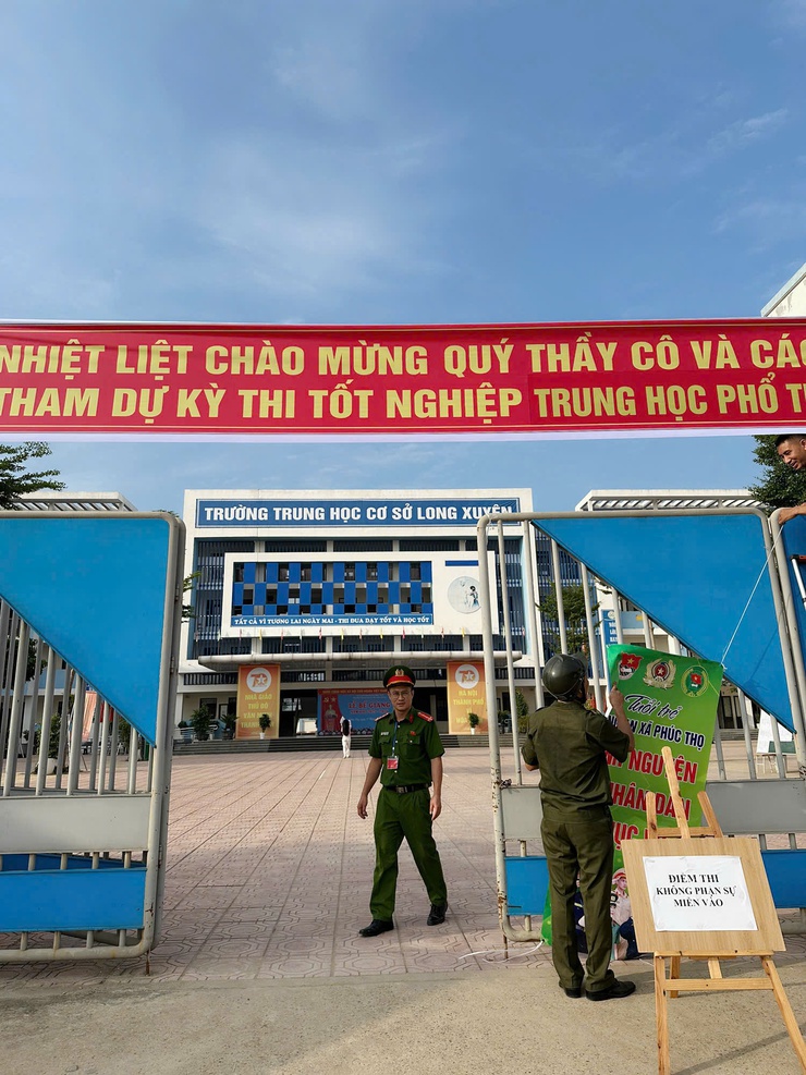 Phúc Thọ hoàn thành tốt kỳ thi tốt nghiệp THPT năm 2026 an toàn – nghiêm túc và đúng quy chế- Ảnh 1.