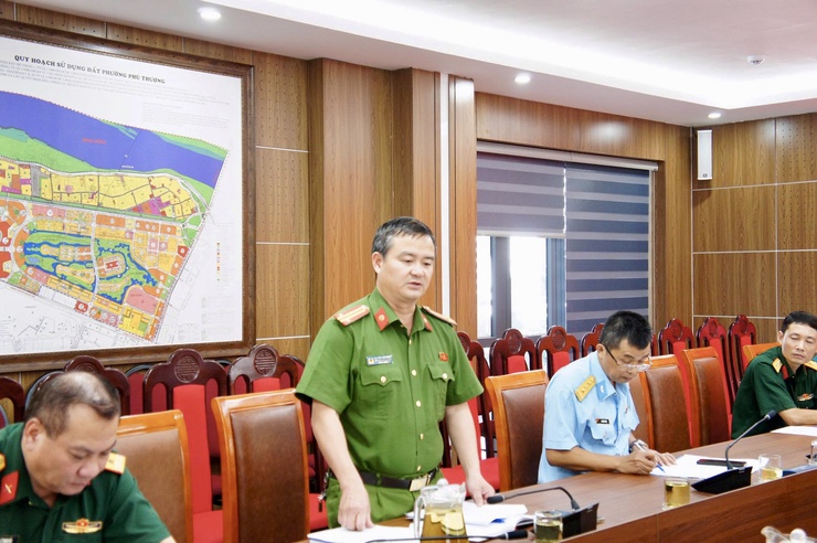 Phường Phú Thượng tổ chức Hội nghị hiệp đồng các lực lượng thực hiện nhiệm vụ phòng thủ dân sự năm 2026- Ảnh 3.