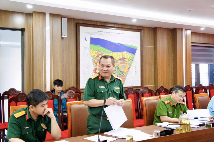 Phường Phú Thượng tổ chức Hội nghị hiệp đồng các lực lượng thực hiện nhiệm vụ phòng thủ dân sự năm 2026- Ảnh 2.