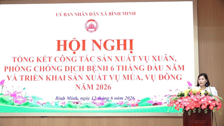 XÃ BÌNH MINH CHỦ ĐỘNG CÁC GIẢI PHÁP SẢN XUẤT VỤ MÙA, GIỮ VỮNG AN TOÀN DỊCH BỆNH TRÊN ĐÀN VẬT NUÔI- Ảnh 2.