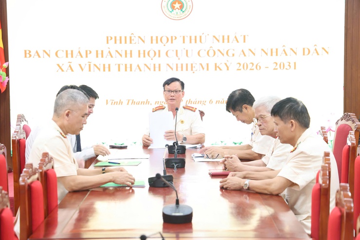 VĨNH THANH TỔ CHỨC THÀNH CÔNG ĐẠI HỘI THÀNH LẬP HỘI CỰU CÔNG AN NHÂN DÂN XÃ NHIỆM KỲ 2026 - 2031- Ảnh 9.