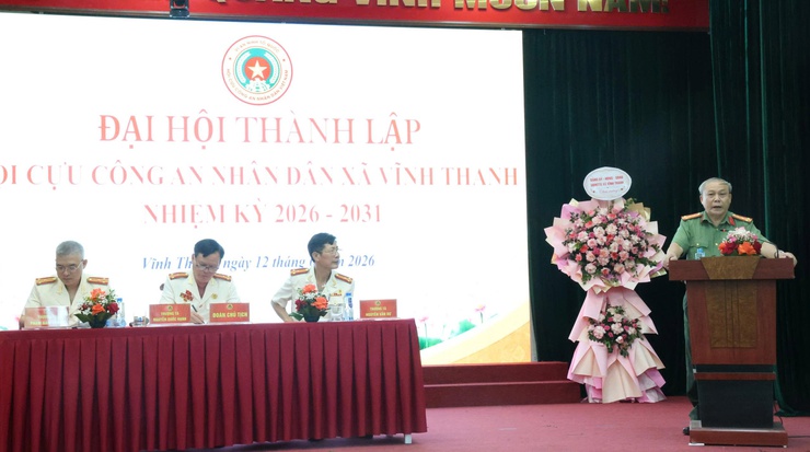 VĨNH THANH TỔ CHỨC THÀNH CÔNG ĐẠI HỘI THÀNH LẬP HỘI CỰU CÔNG AN NHÂN DÂN XÃ NHIỆM KỲ 2026 - 2031- Ảnh 12.