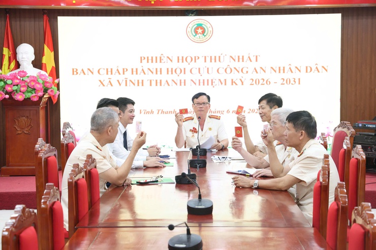 VĨNH THANH TỔ CHỨC THÀNH CÔNG ĐẠI HỘI THÀNH LẬP HỘI CỰU CÔNG AN NHÂN DÂN XÃ NHIỆM KỲ 2026 - 2031- Ảnh 10.