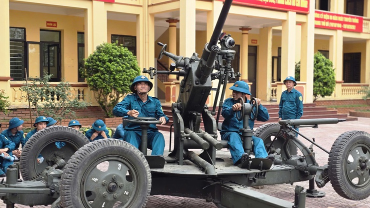 Ban CHQS xã Phú Nghĩa hoàn thành xuất sắc nhiệm vụ huấn luyện Đại đội dân quân pháo phòng không năm 2026- Ảnh 3.