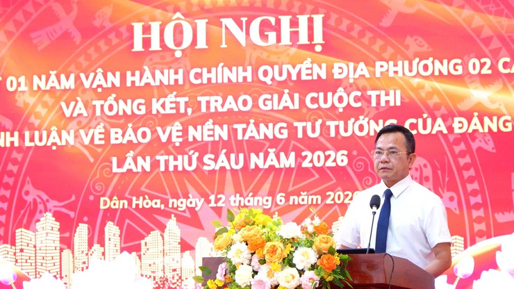 DÂN HÒA: MỘT NĂM VẬN HÀNH CHÍNH QUYỀN HAI CẤP - NHỮNG KẾT QUẢ ẤN TƯỢNG VÀ KHÁT VỌNG PHÁT TRIỂN- Ảnh 5.