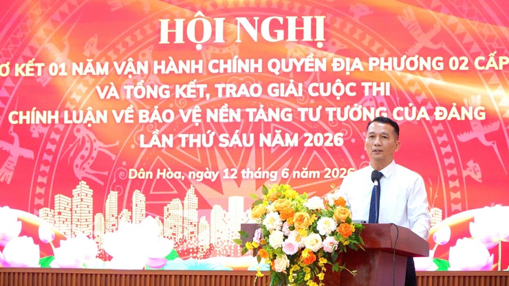 DÂN HÒA: MỘT NĂM VẬN HÀNH CHÍNH QUYỀN HAI CẤP - NHỮNG KẾT QUẢ ẤN TƯỢNG VÀ KHÁT VỌNG PHÁT TRIỂN- Ảnh 7.