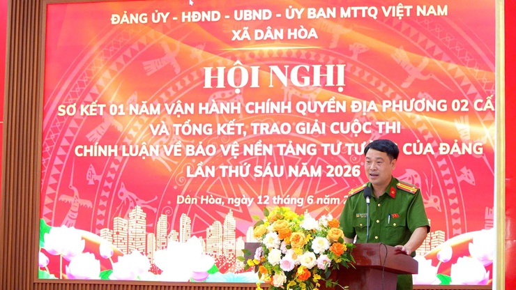DÂN HÒA: MỘT NĂM VẬN HÀNH CHÍNH QUYỀN HAI CẤP - NHỮNG KẾT QUẢ ẤN TƯỢNG VÀ KHÁT VỌNG PHÁT TRIỂN- Ảnh 9.