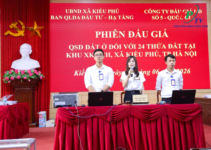 UBND xã Kiều Phú đấu giá thành công 24 lô đất tại khu vực giáp danh giữa thôn Cấn Thượng và thôn Cấn Hạ- Ảnh 7.