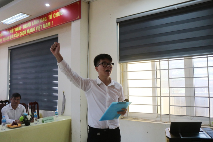 08 HỌC SINH ƯU TÚ TRƯỜNG THPT PHAN HUY CHÚ – QUỐC OAI VINH DỰ ĐƯỢC KẾT NẠP VÀO ĐẢNG- Ảnh 17.