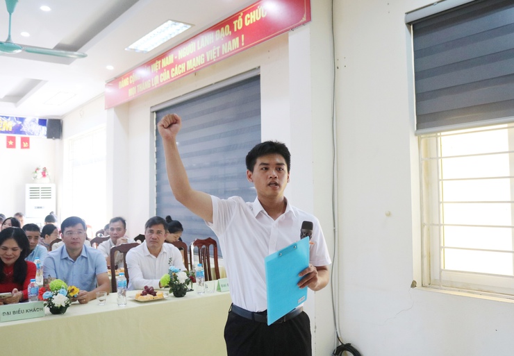 08 HỌC SINH ƯU TÚ TRƯỜNG THPT PHAN HUY CHÚ – QUỐC OAI VINH DỰ ĐƯỢC KẾT NẠP VÀO ĐẢNG- Ảnh 21.
