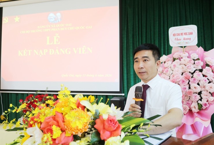 08 HỌC SINH ƯU TÚ TRƯỜNG THPT PHAN HUY CHÚ – QUỐC OAI VINH DỰ ĐƯỢC KẾT NẠP VÀO ĐẢNG- Ảnh 22.