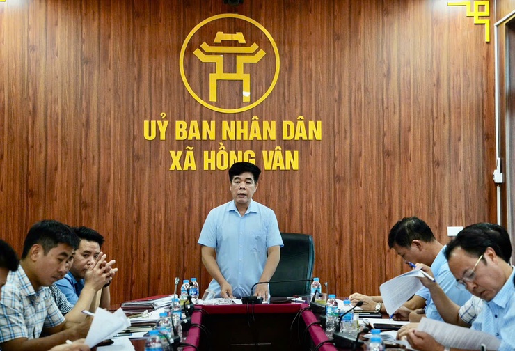 Xã Hồng Vân họp Ban Chỉ đạo, thúc đẩy tiến độ GPMB các dự án trọng điểm- Ảnh 9.