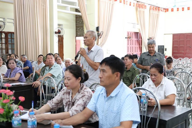 Tổ đại biểu số 1 HĐND xã Xuân Mai tiếp xúc cử tri thôn Tân Bình, Chiến Thắng, Tân Mai- Ảnh 6.