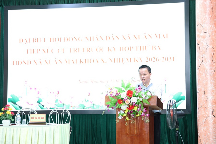 Tổ đại biểu số 1 HĐND xã Xuân Mai tiếp xúc cử tri thôn Tân Bình, Chiến Thắng, Tân Mai- Ảnh 7.
