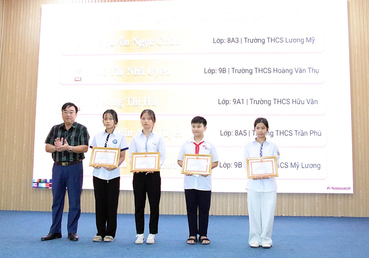 UBND xã Trần Phú: triển khai kế hoạch tháng hành động vì trẻ em năm 2026, biểu dương học sinh giỏi tiêu biểu năm học 2025-2026- Ảnh 4.