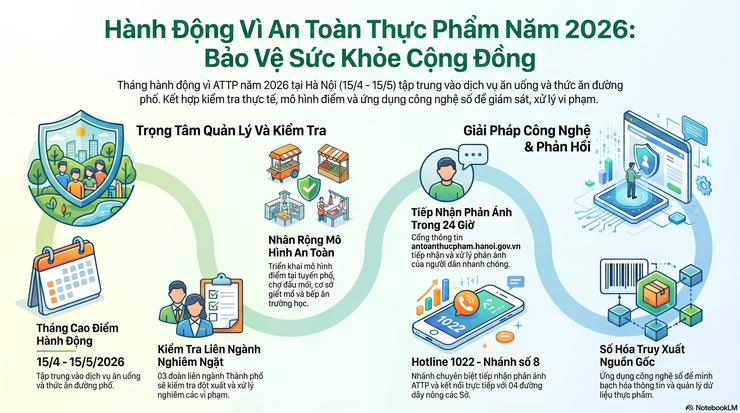 TĂNG CƯỜNG KIỂM SOÁT AN TOÀN THỰC PHẨM TRONG DỊCH VỤ ĂN UỐNG VÀ THỨC ĂN ĐƯỜNG PHỐ NĂM 2026- Ảnh 1.