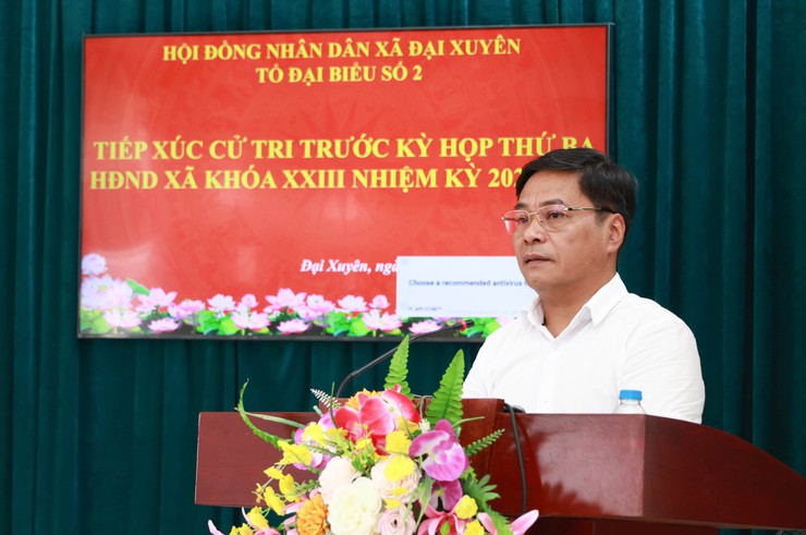Tổ đại biểu số 2 HĐND xã tiếp xúc cử tri trước kỳ họp thường lệ giữa năm 2026- Ảnh 5.
