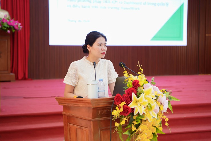 Tập huấn hướng dẫn sử dụng Hệ thống quản trị thực thi nhiệm vụ và đánh giá cán bộ gắn với đo lường hiệu suất công việc (OKR/KPI)- Ảnh 3.