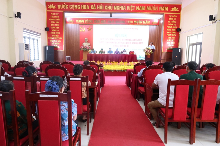 Tổ đại biểu số 3 HĐND xã đã tổ chức hội nghị tiếp xúc cử tri tại đơn vị bầu cử số 3 trước Kỳ họp thứ 3 HĐND xã khóa II- Ảnh 1.