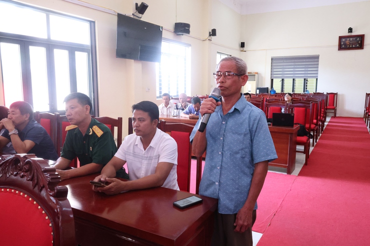 Tổ đại biểu số 3 HĐND xã đã tổ chức hội nghị tiếp xúc cử tri tại đơn vị bầu cử số 3 trước Kỳ họp thứ 3 HĐND xã khóa II- Ảnh 5.