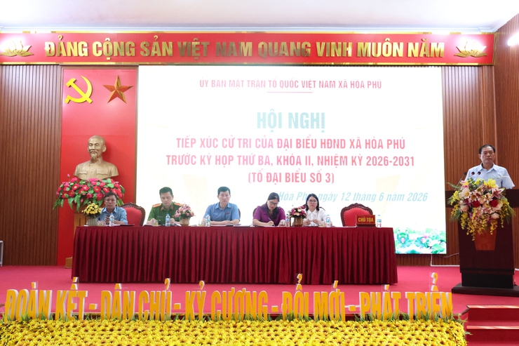 Tổ đại biểu số 3 HĐND xã đã tổ chức hội nghị tiếp xúc cử tri tại đơn vị bầu cử số 3 trước Kỳ họp thứ 3 HĐND xã khóa II- Ảnh 6.