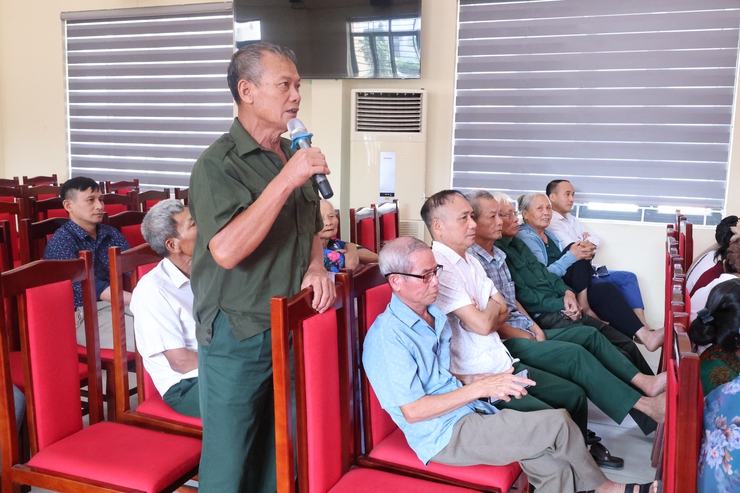 Tổ đại biểu số 3 HĐND xã đã tổ chức hội nghị tiếp xúc cử tri tại đơn vị bầu cử số 3 trước Kỳ họp thứ 3 HĐND xã khóa II- Ảnh 7.